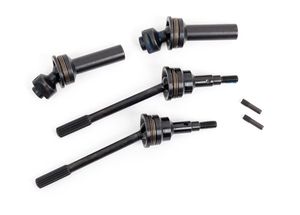 Traxxas - Driveshafts, front, extreme heavy duty, steel-spline constant-velocity (TRX-9051R)