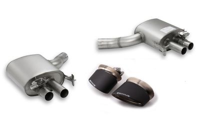 Remus uitlaat passend voor (Axle-Back System) Audi RS4/RS5 - Carbon Ovaal 0470170500LR002699CSSR