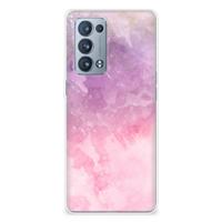 Smartphone hoesje OPPO Reno 6 Pro Plus 5G Pink Purple Paint