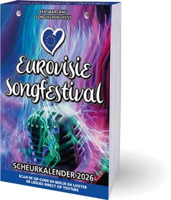 Songfestival Scheurkalender 2026