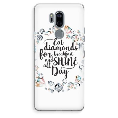 Diamonds: LG G7 Thinq Transparant Hoesje