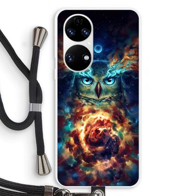 Aurowla: Huawei P50 Transparant Hoesje met koord