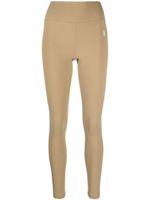 Sporty & Rich legging Runner à logo imprimé - Marron