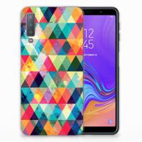 Samsung Galaxy A7 (2018) | TPU bumper | Geruit