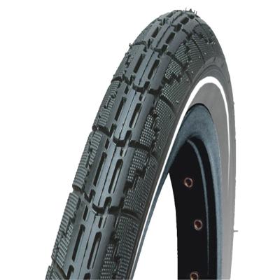Bobike Buitenband dutch perfect 20 x 1.75" / 47-406 anti-lek - zwart met reflectie