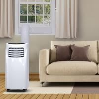 7000 BTU Draagbare Airconditioner met Afstandsbediening Mobiele Airconditioner 32 x 36 x 62,5 cm Wit - thumbnail