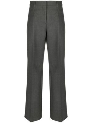 Burberry pantalon de tailleur à coupe droite - Gris