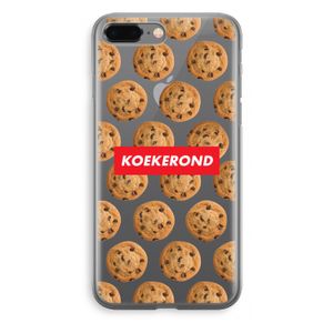 Koekerond: iPhone 8 Plus Transparant Hoesje