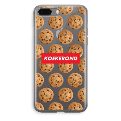 Koekerond: iPhone 8 Plus Transparant Hoesje