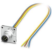 Phoenix Contact 1440957 Sensor/actuator inbouwconnector M12 Aantal polen (sensoren): 4 Stekker, inbouw 0.50 m 1 stuk(s)