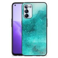 Kleurrijke Telefoonhoesje OPPO Reno5 5G | Find X3 Lite Painting Blue