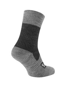 SealSkinz Bircham waterpoof mid lenght sock black XL