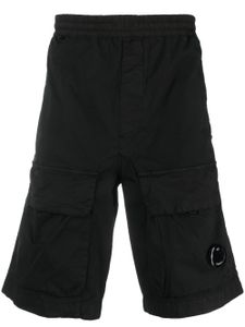 C.P. Company short cargo à patch logo - Noir