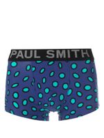 Paul Smith slip imprimé à taille à logo - Bleu