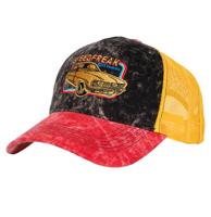 King Kerosin Speedfreak Vintage Trucker Pet Rood & Oranje