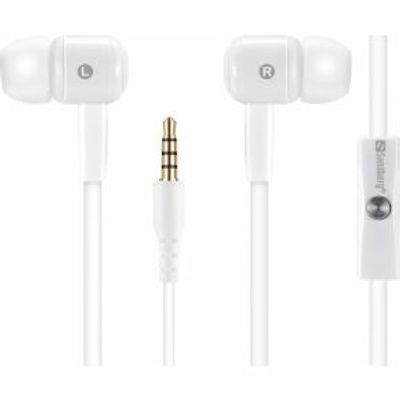 Sandberg Speak'n Go In-ear Bedraad Wit 3.5mm