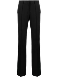 MSGM pantalon de costume à coupe droite - Noir