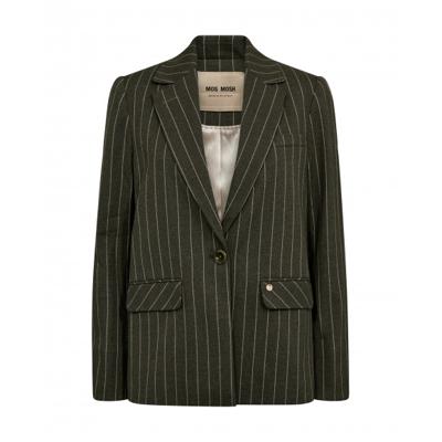 Mos Mosh - Groen | Dames | Blazer | Groen | 42 | regular | Kamst mode