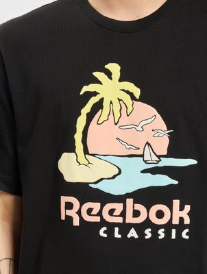 Reebok / t-shirt Summer Graphic in zwart