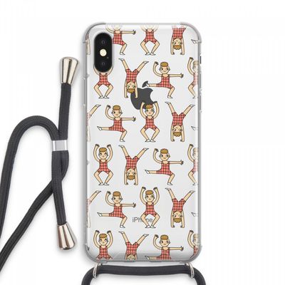 Gymboys: iPhone XS Max Transparant Hoesje met koord