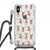Gymboys: iPhone XS Max Transparant Hoesje met koord