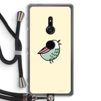 Birdy: Sony Xperia XZ2 Transparant Hoesje met koord
