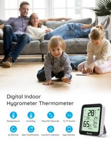 Govee H5075 multisensor voor slimme woning Draadloos Bluetooth