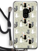 Katten: Xiaomi Mi Mix 2 Transparant Hoesje met koord