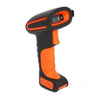 Delock 90507 2D-barcodescanner Bluetooth 1D, 2D LED Zwart, Oranje Smartphone- en tabletscanner