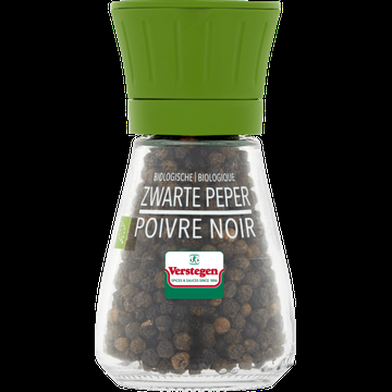 Verstegen Biologische Zwarte Peper met Molen 38 g bij Jumbo