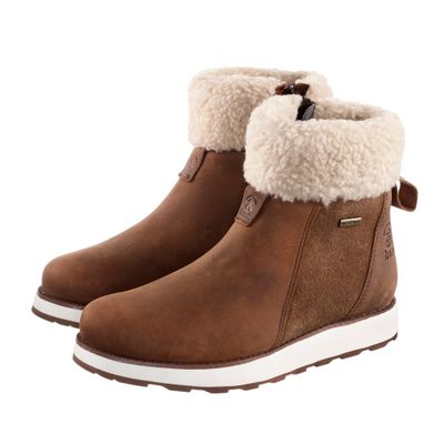 Kamik Dameslaarzen Ariel F Zip, cognac, Maat: 38