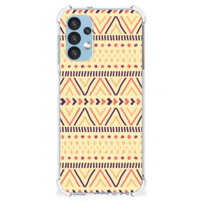 Samsung Galaxy A13 (4G) Doorzichtige Silicone Hoesje Aztec Yellow Samsung Galaxy A13 (4G) Doorzichtige Silicone Hoesje Aztec Yellow