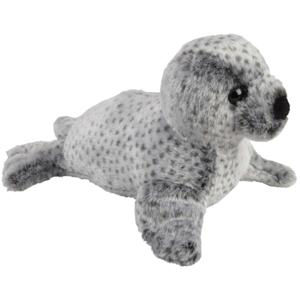 Ravensden pluche knuffel zeehonden pup - grijs - 35 cm - zeedieren