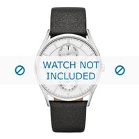 Horlogeband Skagen SKW6065 Leder Zwart 22mm - thumbnail