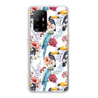 Bloemen tukan: Oppo A94 5G Transparant Hoesje