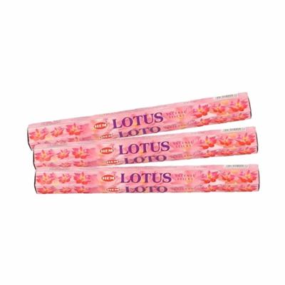Hem Wierook stokjes - Lotus - 60x stokjes - Yoga/meditatie
