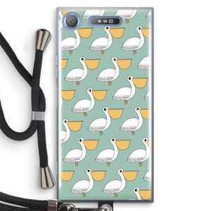 Pelican: Sony Xperia XZ1 Transparant Hoesje met koord