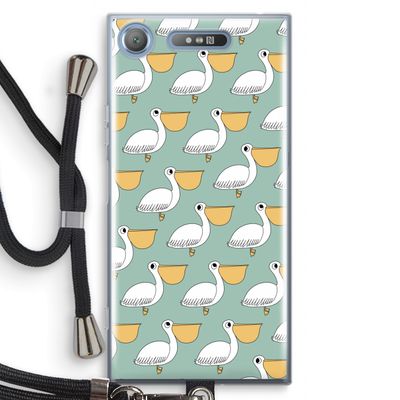 Pelican: Sony Xperia XZ1 Transparant Hoesje met koord