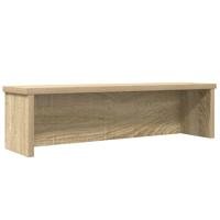 VidaXL Keukenrek stapelbaar 60x15x16 cm bewerkt hout sonoma eikenkleur
