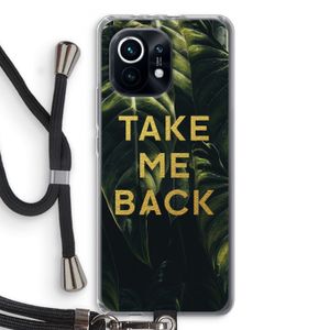 Take me back: Xiaomi Mi 11 Transparant Hoesje met koord