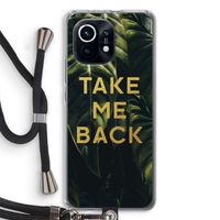 Take me back: Xiaomi Mi 11 Transparant Hoesje met koord