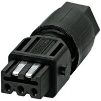 Phoenix Contact 1065121 Connector Stekker, recht Totaal aantal polen: 4 + PE 16 A, 10 A Zwart 1 stuk(s)