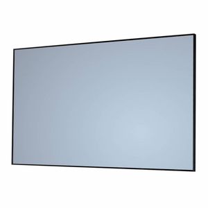Badkamerspiegel Sanicare Q-Mirrors 75x70x2 cm Zwart Sanicare