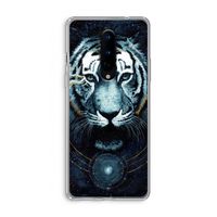 Darkness Tiger: OnePlus 8 Transparant Hoesje