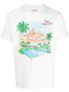 MC2 Saint Barth t-shirt en coton à imprimé graphique - Blanc