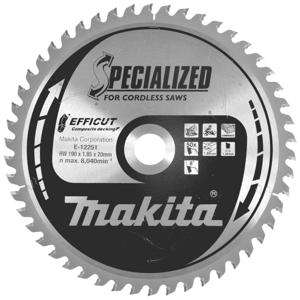 Makita E-12251 Cirkelzaagblad 190 x 20 x 1.85 mm Aantal tanden: 50 1 stuk(s)