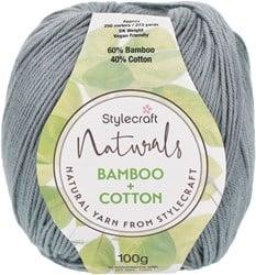 Stylecraft Naturals - Bamboo + Cotton DK 7151 Downpour