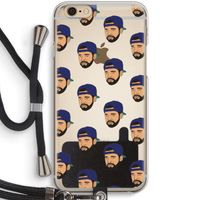 Drake Away: iPhone 6 / 6S Transparant Hoesje met koord