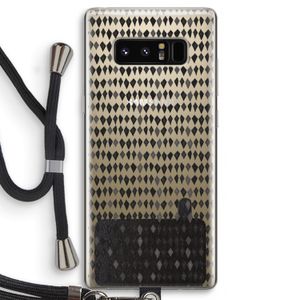 Crazy shapes: Samsung Galaxy Note 8 Transparant Hoesje met koord