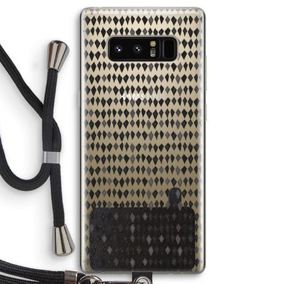 Crazy shapes: Samsung Galaxy Note 8 Transparant Hoesje met koord